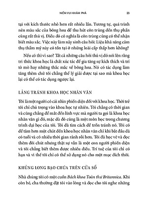 Sách Khoa Học Khám Phá - Niềm Vui Khám Phá