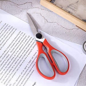 Kéo nhà bếp đa năng Deli màu hồng/màu xanh E77750