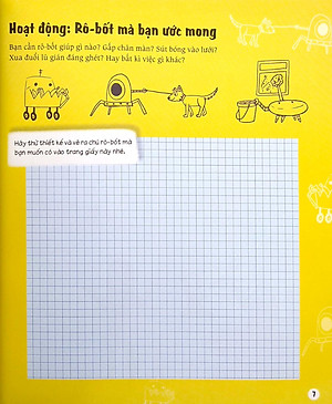 Sách STEM - Tớ Là Kỹ Sư Chế Tạo Rô-Bốt