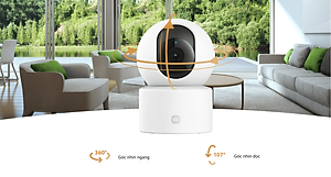 Camera IP Xiaomi Smart Camera C300 360 độ - 2K Hàng Chính Hãng