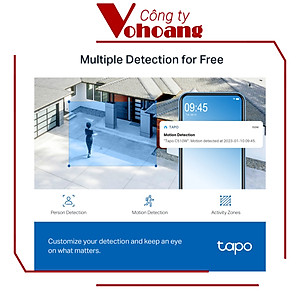 Camera WiFi TP-Link Tapo C510W An Ninh Quay/Quét 360 Độ, Chống Nước - Hàng Chính Hãng