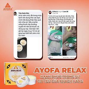 Cao Xoa Bóp Massage Thảo Dược Giúp Phục Hồi Và Làm Dịu Nhanh Chóng Ayofa Relax Hương Gừng 20G
