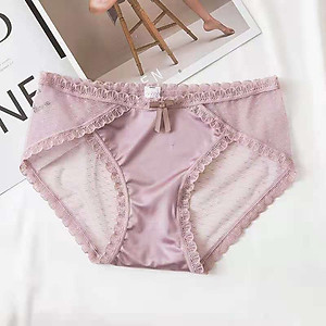 COMBO 5 QUẦN LÓT NỮ PHI LỤA PHỐI REN 838