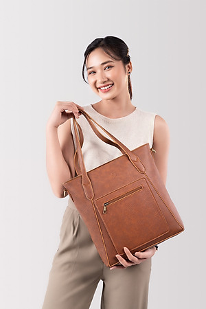 Túi Yuumy ( Thời trang nữ công sở dáng đứng cỡ trung - Túi xách da Seasand YTX39 )