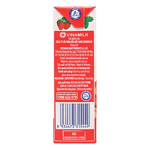 Thùng 48 Hộp Sữa Chua Uống Hương Dâu Vinamilk (170ml)