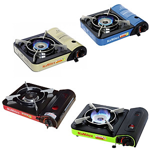 Bếp Ga Mini Chống Cháy Nổ Namilux PL1911PF Van Inline-Cut Tự Động Ngắt Ga Trong (Màu Ngẫu Nhiên) - Hàng Chính Hãng