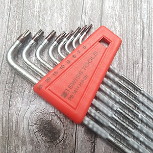 Bộ Lục Giác Knurled Hoa Thị 8 Chi Tiết T6-T25- PB Swiss Tools PB 3411.H 6-25