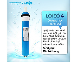 Lõi Lọc RO Số 4 màng FILMTEC Mỹ- Hàng Chính Hãng