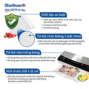 Túi Hút Chân Không Bluestone VBB-2121 - Hàng chính hãng