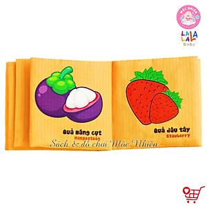 Sách Vải Đa Tương Tác Kích Thích Thị Giác Cho Bé Sơ Sinh My Very First Book - Lalala Baby (Nhiều chủ đề)