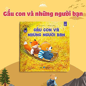 Sách - Gấu Con Bé Nhỏ - Bộ 10 Cuốn Dành Cho Bé Từ 2 Tuổi