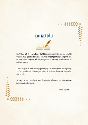 Tiếng Anh 12 i-Learn Smart World - Workbook (Sách bài tập)