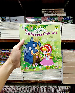 Sách Ngày Xửa Ngày Xưa - Cô Bé Quàng Khăn Đỏ