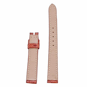 Dây đồng hồ Huy Hoàng da đà điểu size 12, 14 màu đen, nâu đất, vàng, nâu đỏ HT8417-18-19-23