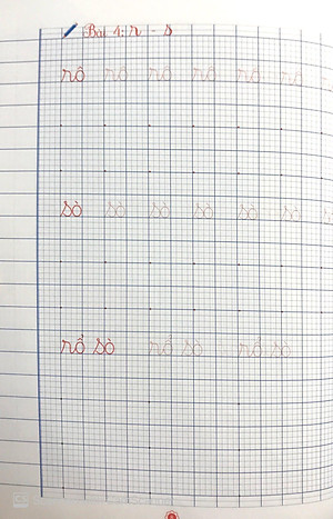 Bé Tập Viết Chữ Ghép