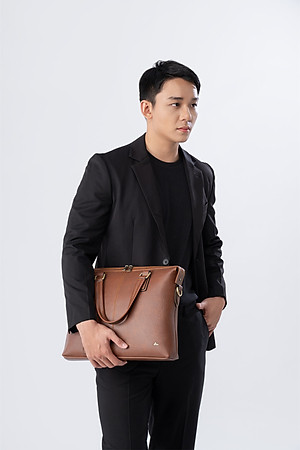 Cặp Công Sở Lata ( Thời trang nam basic - Cặp da CA42 )