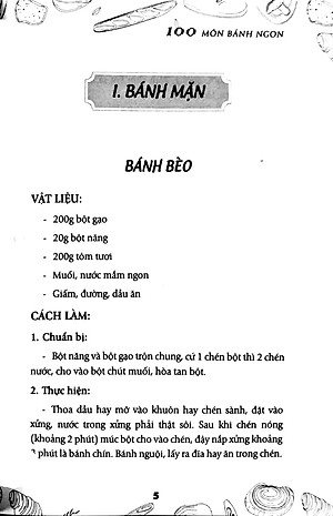 Tự Học Làm Bánh - 100 Món Bánh Ngon - VT