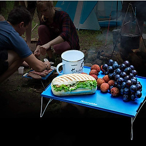 Bàn dã ngoại cắm trại Naturehike campoutvn du lịch NH19Z008-Z khung xếp hợp kim nhôm gấp gọn chắc chắn A106