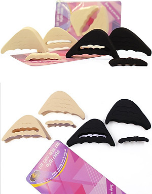 2 cặp miếng lót mũi giày nam cao su non đệm êm ngón chân - buybox - BBPK50