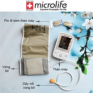 MÁY ĐO HUYẾT ÁP BẮP TAY MICROLIFE BP A2 BASIC - Công Nghệ PAD Tầm Soát Và Cảnh Báo Sớm Các Bệnh Tim Mạch