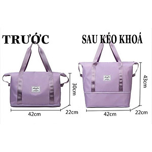 Túi Xách Du Lịch Có Ngăn Để Giày, Tập Gym, Đi Bơi Chống Nước Cao Cấp 2 Tầng , Có Nhiều Ngăn Tiện Dụng - HÀNG CHÍNH HÃNG MINIIN