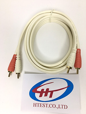 dây av 2 đầu bông sen , đồng nguyên chất , Hàng Chính Hãng.