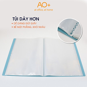 Bìa Lá A4 Switch ON AO+, Túi Dày 0.06 mm (20 Lá/ 40 Lá)