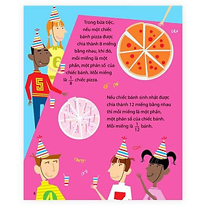 Sách Toán học vui nhộn - Phân số không còn rắc rối