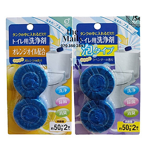 Set 02 viên thả bồn cầu diệt khuẩn - Hàng Nội Địa Nhật Bản