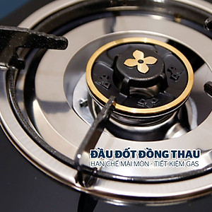 Bếp Gas Dương Đơn Mặt Kính Sunhouse SHB212KT - Hàng chính hãng