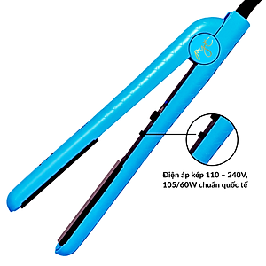 Máy Duỗi Tóc Nhiệt Hồng Ngoại Xa PYT Ceramic Styling Tool (Duỗi Và Uốn 2in1) - Chất Liệu Sứ Bọc Tourmaline - Màu Xanh Ngọc