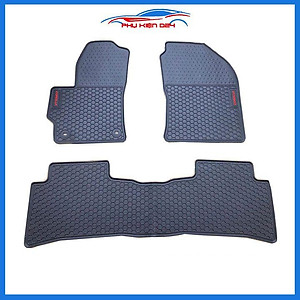 Thảm lót sàn cao su cho xe Cross 2020-2021-2022-2023 mẫu chữ đỏ hàng chuẩn theo xe chịu lực tốt