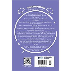 Sách 21 ngày định vị bản thân: Nói không với sự trì hoãn