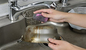 Set 06 miếng cọ xoong nồi bằng thép Echo Metal nội địa Nhật Bản