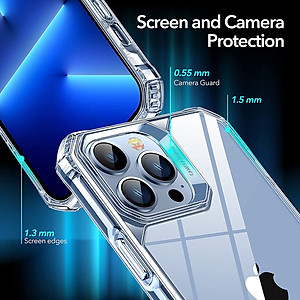 Ốp Lưng dành cho iPhone 13 / 13 Pro / 13 Pro Max ESR Air Armor Clear Case - Hàng Nhập Khẩu