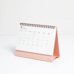 Lịch để bàn 2026 có ngày âm nhỏ gọn (Đế nhựa/ 6 màu) AA604