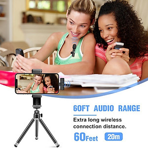 Micro không Dây F18 cho điện thoại , máy tính bảng , android , ios chất lượng cao - hàng nhập khẩu