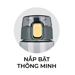 Bình Nước Thể Thao HOKORI, Nhựa PP Nguyên Sinh , Chịu Được Nhiệt Độ Cao, Dung Tích 700ml, An Toàn Cho Sức Khoẻ - Hàng chính hãng