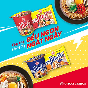 Combo 3 tô Mì Jin Cay Ottogi 110g