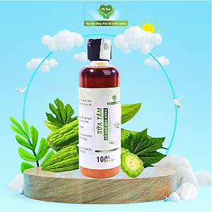 SỮA TẮM LÁ KHỔ QUA RỪNG MẸ KEN -100ML ( Hỗ trợ trị rôm sẩy cho bé ,hăm tả, ngứa da)