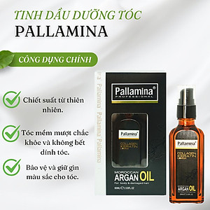 Tinh dầu Pallamina Moroccan Argan Oil Serum dưỡng bóng tóc cao cấp 60ml