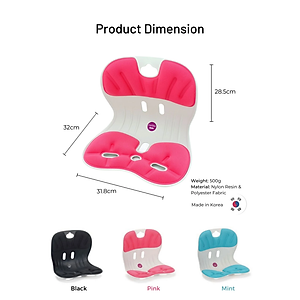 [CHÍNH HÃNG ABLUE] Ghế chỉnh dáng ngồi đúng, chống gù CURBLE KIDS - Phiên bản đặc biệt dùng cho trẻ em (Made in Korea)