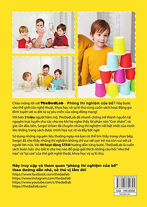 Sách The Dad Lab – Phòng Thí Nghiệm Của Bố