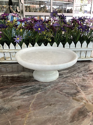 Bộ đồ thờ cúng đá cẩm thạch trắng