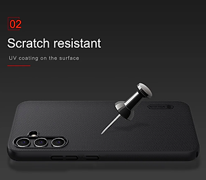 Ốp lưng Nillkin dành cho SamSung Galaxy A56 - A36 - A26 - A14 - A24 - A34 - A54 - A15 - A25 - A16 - A35 - A53 - A55 dạng sần - hàng nhập khẩu