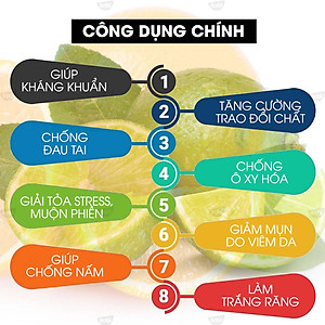 Tinh Dầu Chanh Tươi Kobi Lemon Essential Oil Dùng Xông Phòng, Giúp Thanh Lọc Không Khí, Tăng Cường Miễn Dịch, Tinh Thần Sảng Khoái, Làm Sạch Đồ Dùng Gia Đình - 5ml