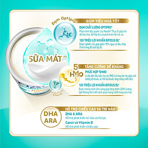 Sữa Bột Nestlé NAN OPTIPRO PLUS 3 800g/lon với 5HMO xuất xứ Thụy Sĩ - Hỗ trợ Tiêu Hóa, Đề Kháng, Trí Não & Chiều Cao (1-2 tuổi)