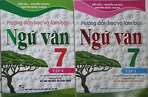 Com Bo Hướng Dẫn Học Và Làm Bài Ngữ Văn Lớp 7 - Tập 1 + Tập 2 (bám sát sách giáo khoa kết nối tri thức với cuộc sống)