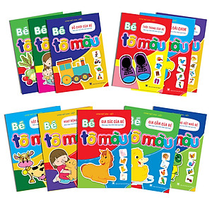 Bé Tô màu - Combo 11 cuốn
