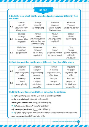 Sách Luyện Giải Bộ Đề Bồi Dưỡng Học Sinh Giỏi Tiếng Anh Lớp 9
